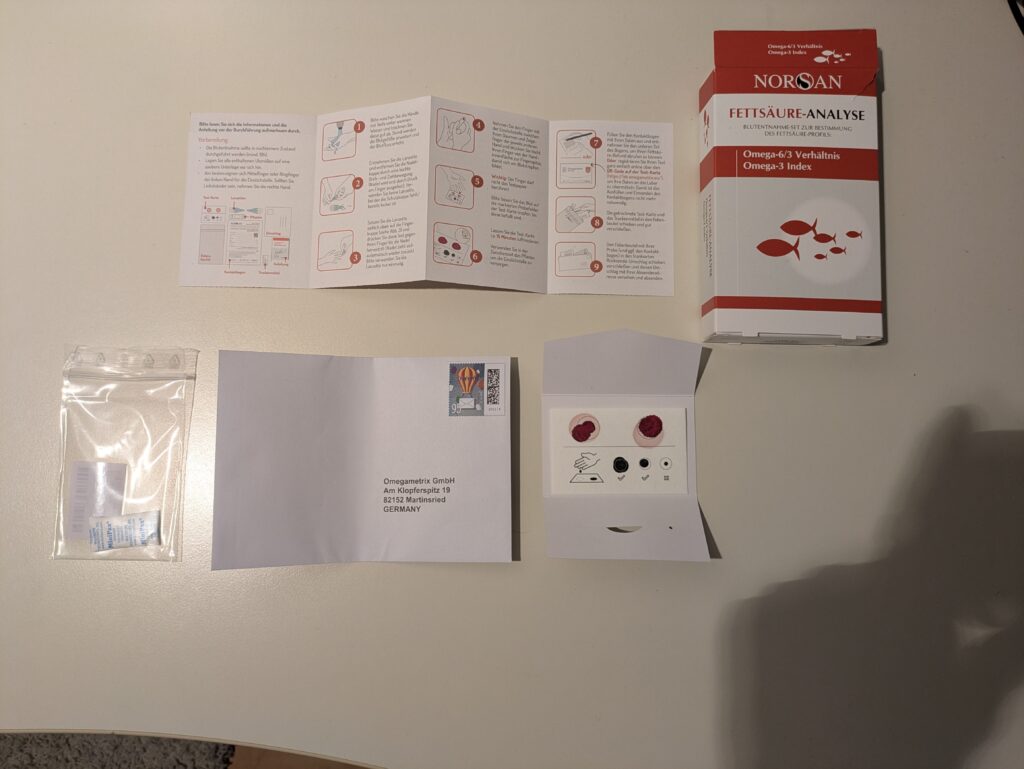 Omega-3-Test von Norsan